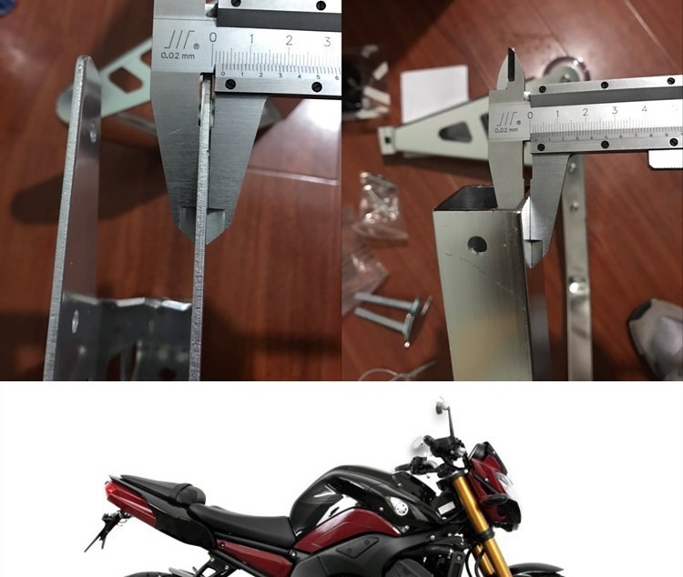 Máy móc hạng nặng mới khung hỗ trợ bánh trước và bánh sau của xe gắn máy Khung đỗ xe nâng khung đỗ xe nâng và hạ dụng cụ bảo trì - Bộ sửa chữa Motrocycle