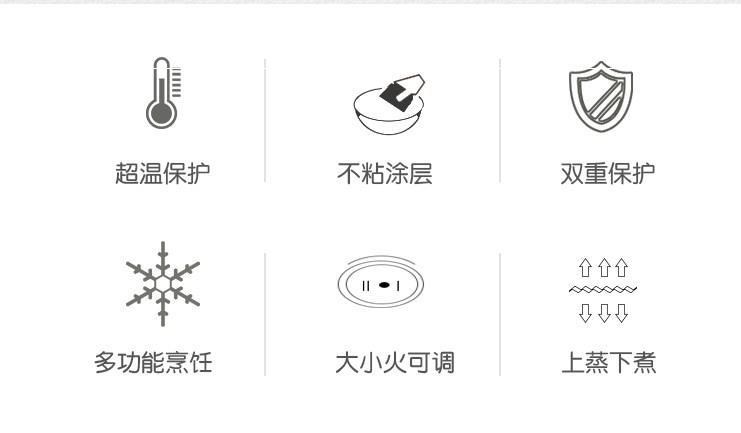 Nồi cơm điện nhỏ đơn đa năng nồi hấp trứng hai lớp mini gia đình ký túc xá mì nấu mì ăn liền lẩu thần thánh. - Nồi trứng