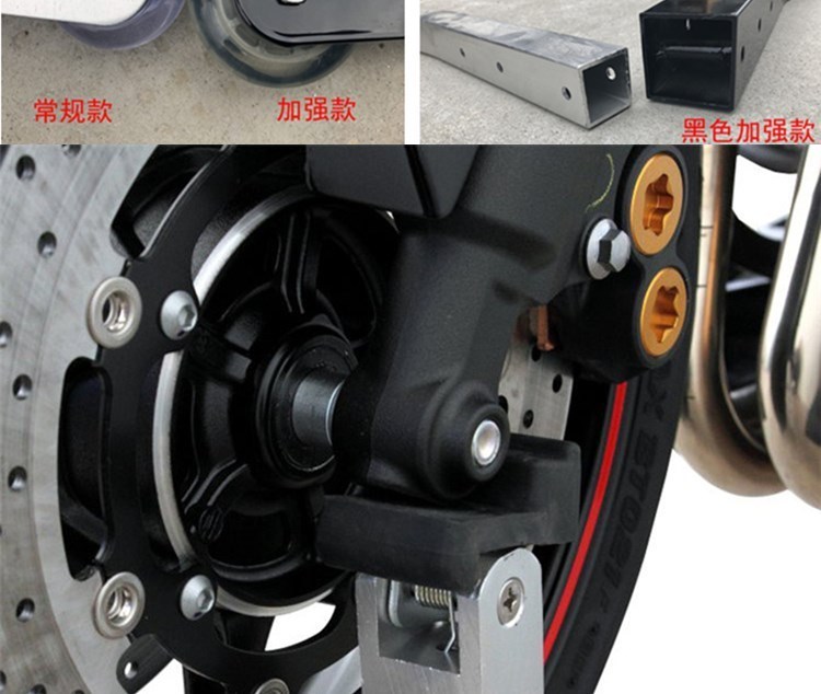 Máy móc hạng nặng mới khung hỗ trợ bánh trước và bánh sau của xe gắn máy Khung đỗ xe nâng khung đỗ xe nâng và hạ dụng cụ bảo trì - Bộ sửa chữa Motrocycle