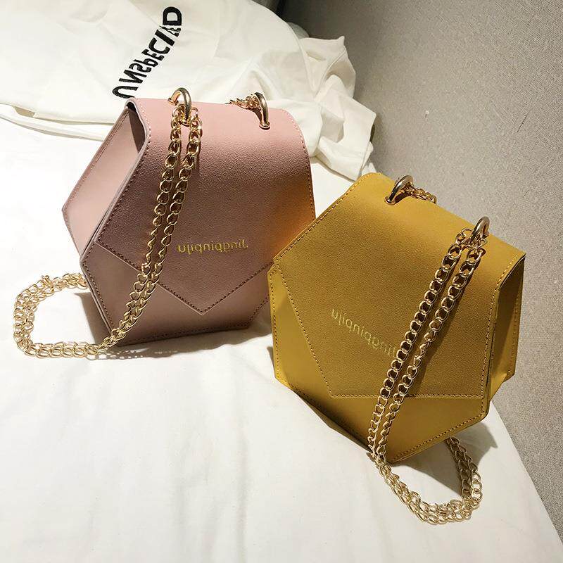 กระเป๋า 砂百搭斜挎包chic港风潮2020新款潮包包上新女时尚潮流百搭女包包  