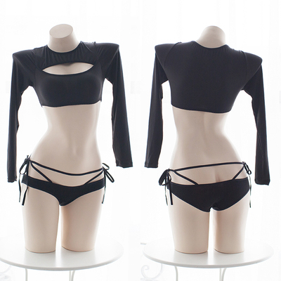 七了个三 开胸上衣超短黑色上衣开胸镂空性感内衣修身黑色上衣-淘宝网 七了个三 开胸上衣超短黑色上衣开胸镂空性感内衣修身黑色上衣-淘宝网