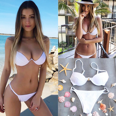 2019新款分体比基尼性感泳衣女小胸聚拢钢托bikini 欧美温泉出口-淘宝网 2019新款分体比基尼性感泳衣女小胸聚拢钢托bikini 欧美温泉出口-淘宝网
