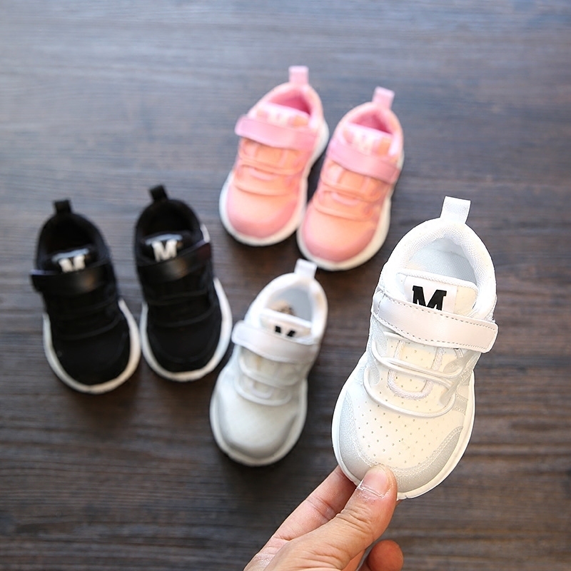 嬰兒鞋秋鼕季透氣男童運動鞋0-1一2-3歲女寶寶學步鞋防滑軟底單鞋
