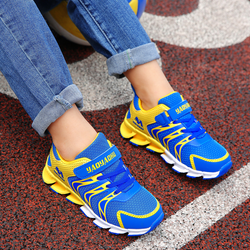 童鞋男女童運動鞋鏤空網面超輕防滑透氣兒童運動鞋跑步鞋