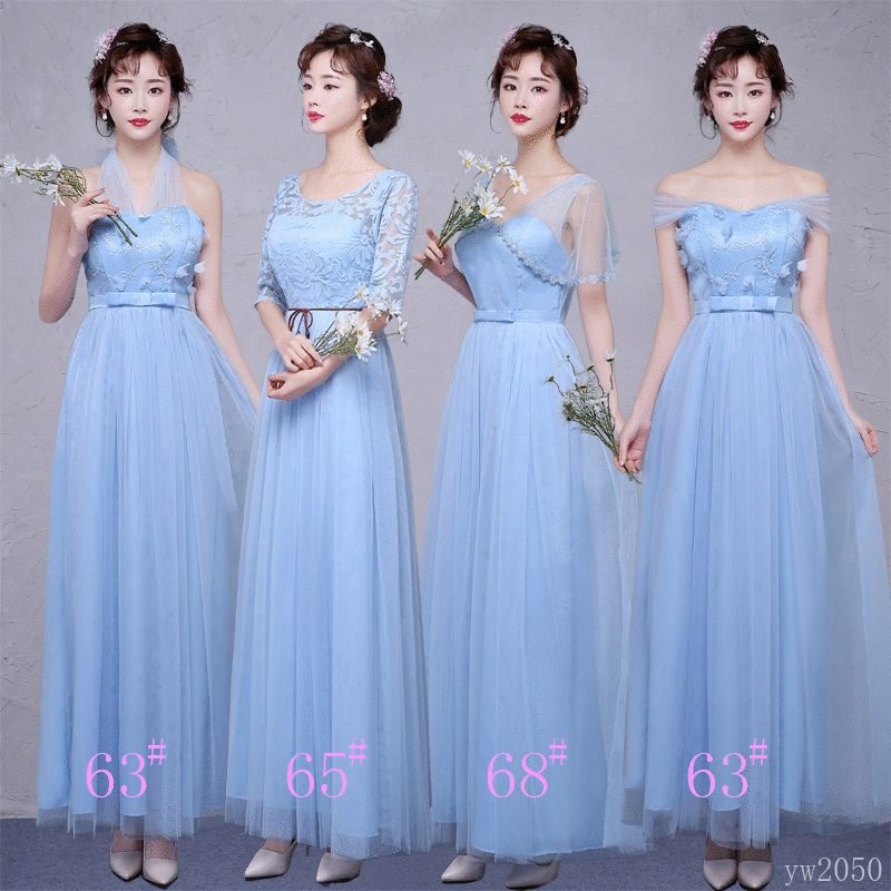 light blue toddler dress