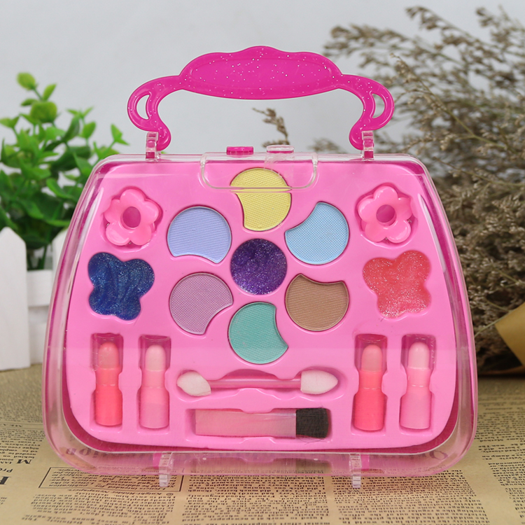 迪士尼繫列公主女童化妝盒兒童過家家玩具禮品小孩化妝品表演彩妝