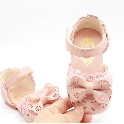 2017新款夏女童鞋涼鞋1-2-3-4歲防滑軟底包頭韓版小孩寶寶公主鞋
