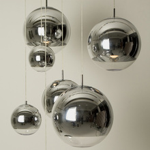 Скандинавская постмодернистская стеклянная гостиная ресторан коридор спальня магазин творческой одежды чайный клуб простая шаровая люстра