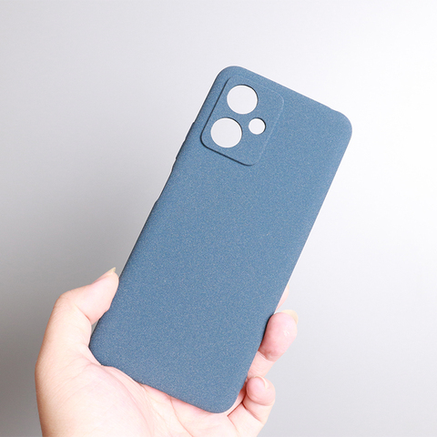 Matte Silicone TPU Camera Cutout Phone Case