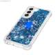 Girls Phone Cases Covers Liquid Quicksand Glitter Bling With Ring Bracket Kickstand Galaxy S23, Galaxy S23 Plus, Galaxy S23 Ultra,