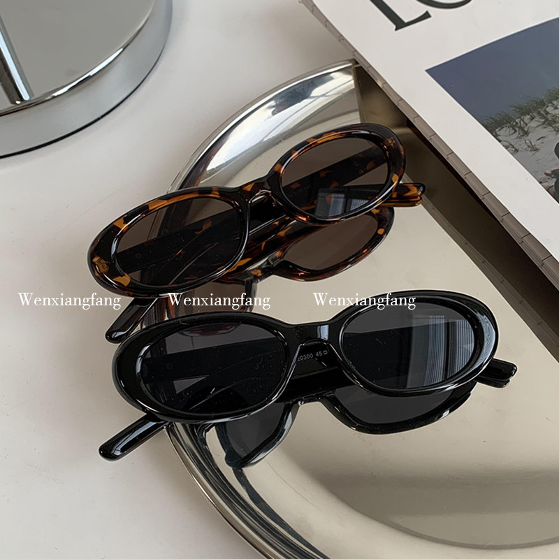 Fashionable Leopard Print Cat Eye Sunglasses For Men And Women_voghion.com