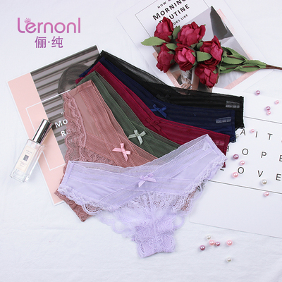 日系性感内裤女蕾丝镂空透气三角裤少女时尚新款网面中腰情趣短裤-淘宝网 日系性感内裤女蕾丝镂空透气三角裤少女时尚新款网面中腰情趣短裤-淘宝网