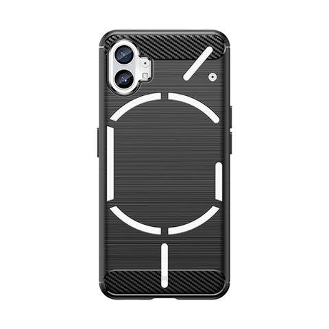 Nothing Phone 1 Phone Cases Covers Rugged Brushed Pattern Silicone TPU Tough Shockproof