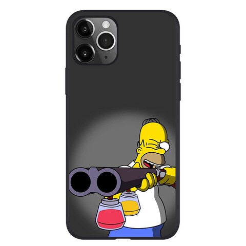 The Simpsons Illustration 14, 13, 12 iPhone Case