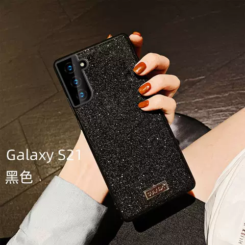 Luxury Girls Phone Cases Covers Sulada Shiny Glitter Bling Chic Stylish Galaxy S23, Galaxy S23 Plus, Galaxy S23 Ultra, Galaxy S22, Galaxy S22 Plus, Galaxy S22 Ultra, Galaxy S21, Galaxy S21 Plus, Galaxy S21 Ultra,
