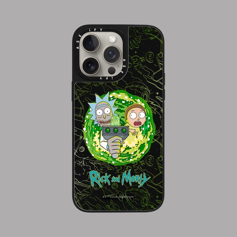 Rick And Morty Mirror MagSafe 15, 14, 13 iPhone Case