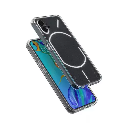 Minimalist White Graphic Transparent Clear Slim Fit Phone Case for iPhone 17, 16, 15, 14 and 13