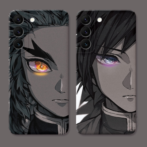Anime Demon Slayer New Illustration S23, S23 Plus, S23 Ultra, S22, S22 Plus, S22 Ultra, S21, S21 Plus, S21 Ultra, S20, S20