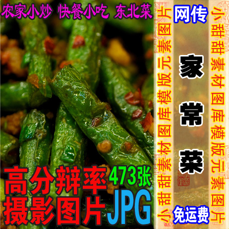 家常菜/中式菜品农家小炒 快餐小吃 东北菜菜谱图片素材图库/网传