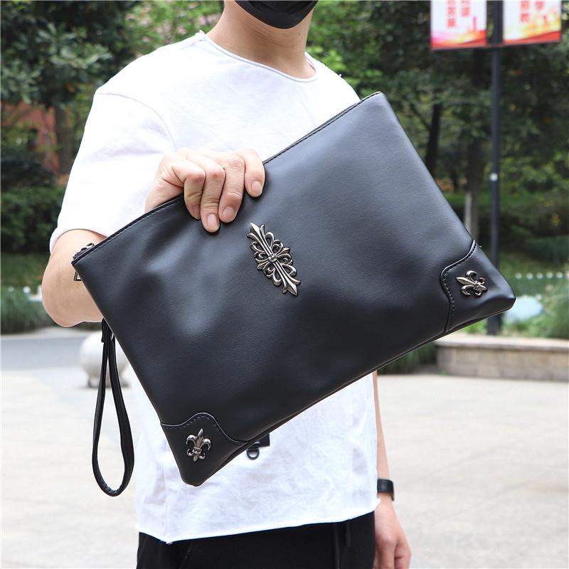 2018 nouveau sac à main des hommes de la personnalité rivet enveloppe embrayage sac casual diagonale sac à bandoulière style sac à main paquet de clip 2018 nouveau sac à main des hommes de la personnalité rivet enveloppe embrayage sac casual diagonale sac à bandoulière style sac à main paquet de clip