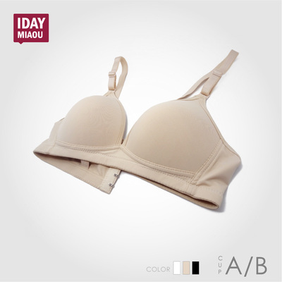 无钢圈 小胸A杯休闲文胸小罩杯 软薄款舒适不紧绷 简约内衣 8403-淘宝网