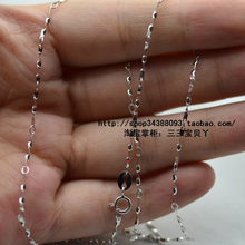 Ожерелье женская ключица короткая голая цепочка без подвески тонкая S925 Серебряная цепь шея аксессуары приливные кнопки цепочка