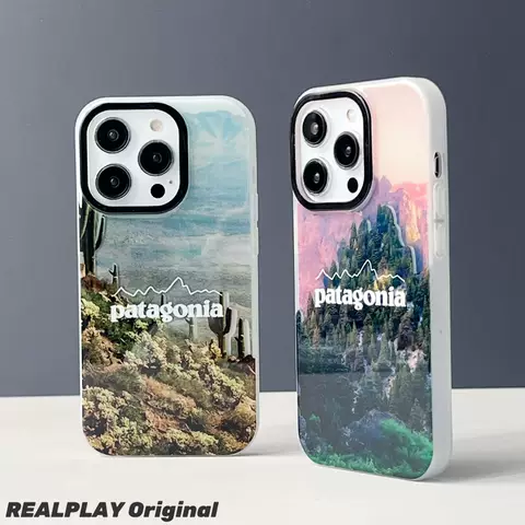 New Phone Cases Covers Patagonia Scenic Illustration Trendy Fashionable iPhone 14, iPhone 13, iPhone 12