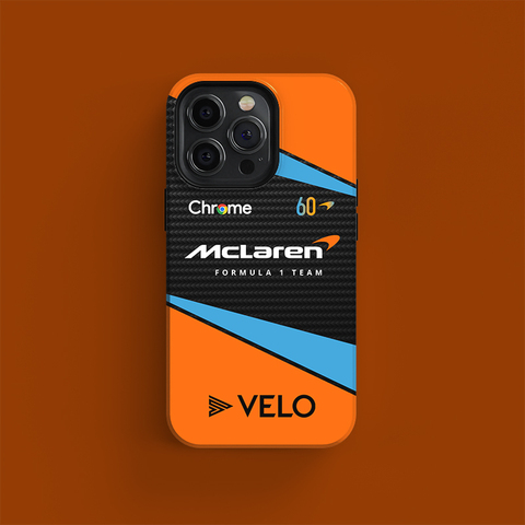 McLaren Formula 1 Team Velo New Chrome 60 Motorsport 14, 13, 12 iPhone Case