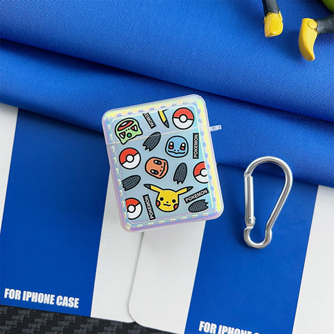 Airpods 1 / 2 — Pokémon Gradient Laser Shine Protective Carry Airpods 1, Airpods 2, Airpods 3, Airpods Pro AirPods Case