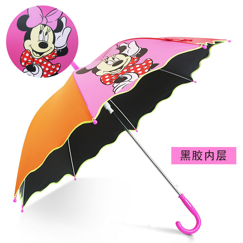 兒童雨傘男童 6-12大童寶寶長柄小學生日本幼兒園超輕安全兒童傘
