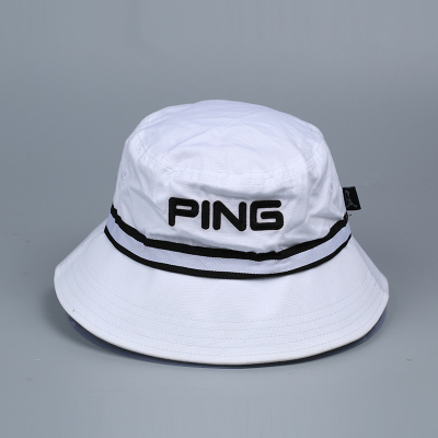 PING高尔夫GOLF球帽男女款防晒帽户外高尔夫遮阳帽渔夫帽