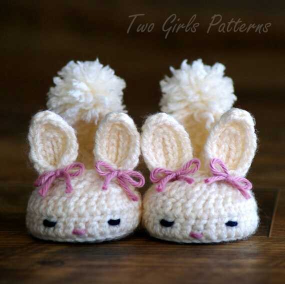 手工編織毛線鞋子 嬰兒兔寶寶針織鞋 手鉤新生兒軟底鞋女寶 0-1