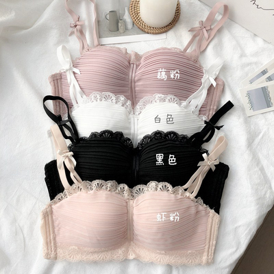 韩版无钢圈少女内衣上衣秋季性感上托聚拢小胸罩日系蕾丝花边文胸-淘宝网 韩版无钢圈少女内衣上衣秋季性感上托聚拢小胸罩日系蕾丝花边文胸-淘宝网