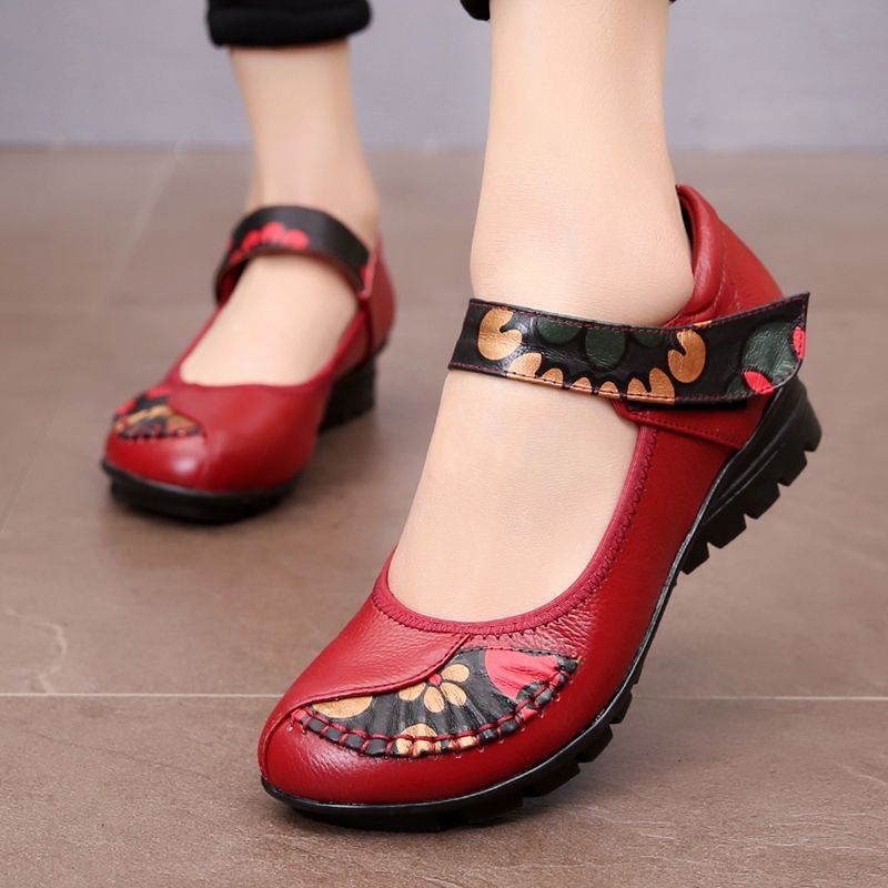 abide croco print casual flats