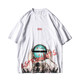 VII universe put the end of summer the trend of the original astronauts printing OVERSIZE loose round neck short-sleeved T-shirt men VII universe put the end of summer the trend of the original astronauts printing OVERSIZE loose round neck short-sleeved T-shirt men