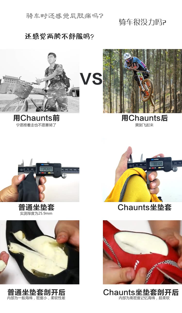 Selle de vélo CHAUNTS - Ref 2351691 Image 5