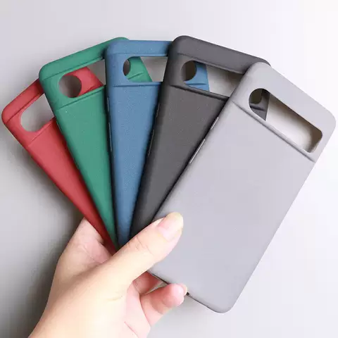 Phone Cases Covers Matte Anti Slip Soft Silicone Minimal Google Pixel 8, Pixel 8 Pro,