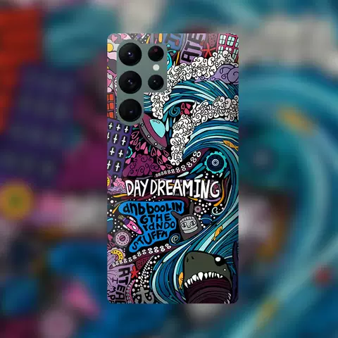 New Phone Cases Covers Day Dreaming Graffiti, Art Illustration, Grumpy Cat Slim Fit Hard Galaxy S22, Galaxy S22 Plus, Galaxy S22 Ultra, Galaxy S21, Galaxy S21 Plus, Galaxy S21 Ultra, Galaxy S20, Galaxy S20 Plus, Galaxy S20 Ultra, Galaxy Z Flip3,
