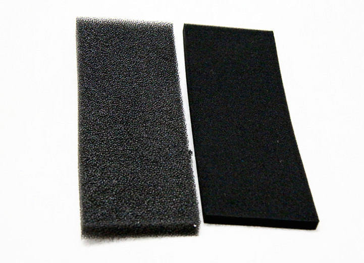Xinyou Xy1813 Black Biochemical Sponge Filter Cotton Fish Tank Filter Material Filter Material Material Aquarium Filter Material 2 Pieces