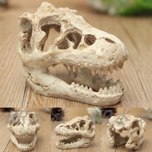 Fish Tank Aquarium Landscaping Fish Tank Decoration Landscaping Aquatic Plants Landscaping Dinosaur Skull Resin Skull Free Shipping