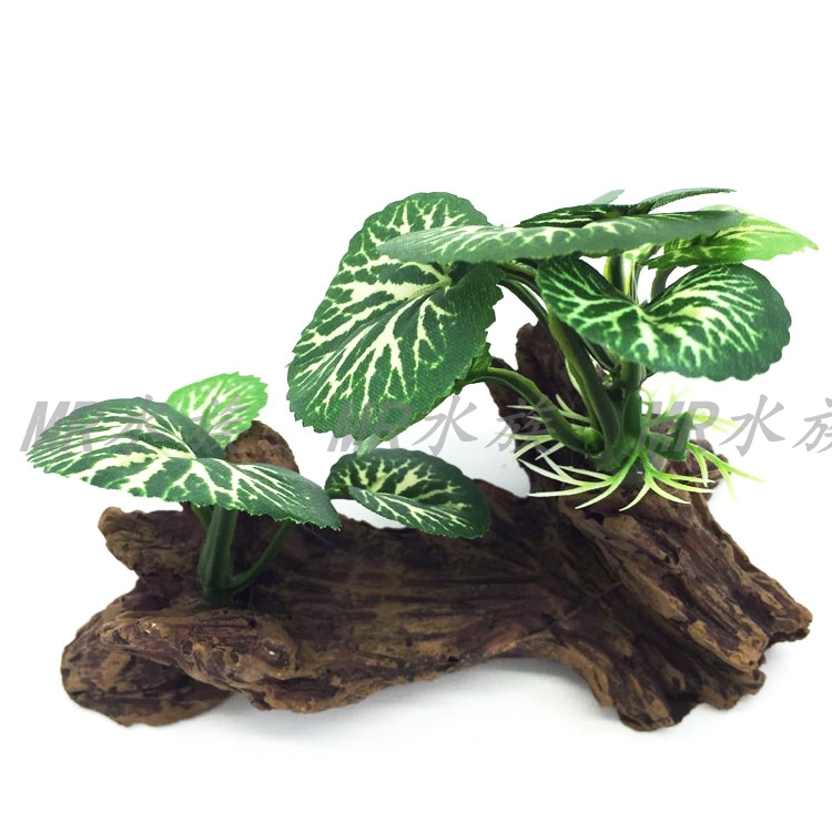 Fish Tank Simulation Aquatic Plants Aquarium Landscaping Decoration Resin Fake Aquatic Plants Artificial Submerged Wood Crafts