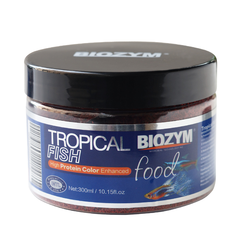 Biozym Small Fish Particle Microbial Feed Tropical Fish Fish Feed Floating Small Fish Feed Tropical Fish