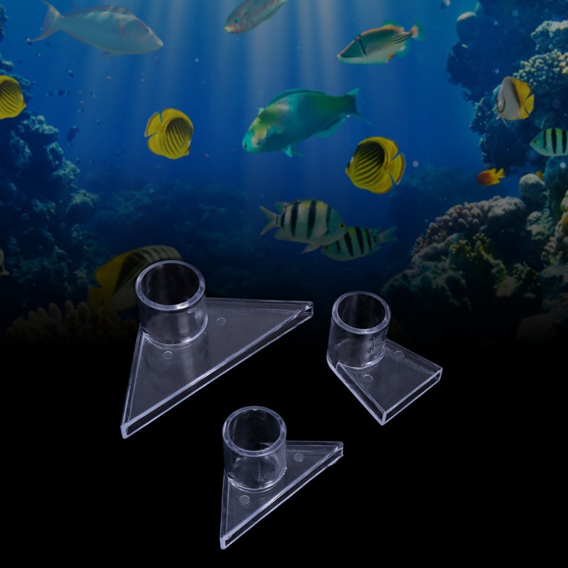 Fish Tank Transparent Duckbill Dragon Fish Tank Bottom Outlet Triangle Duckbill Water Supply Pipe Acrylic Nozzle Nozzle