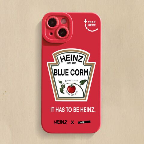 Heinz New Logo Silicone TPU 14, 13, 12 iPhone Case