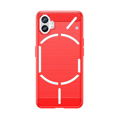 Nothing Phone 1 Phone Cases Covers Rugged Brushed Pattern Silicone TPU Tough Shockproof