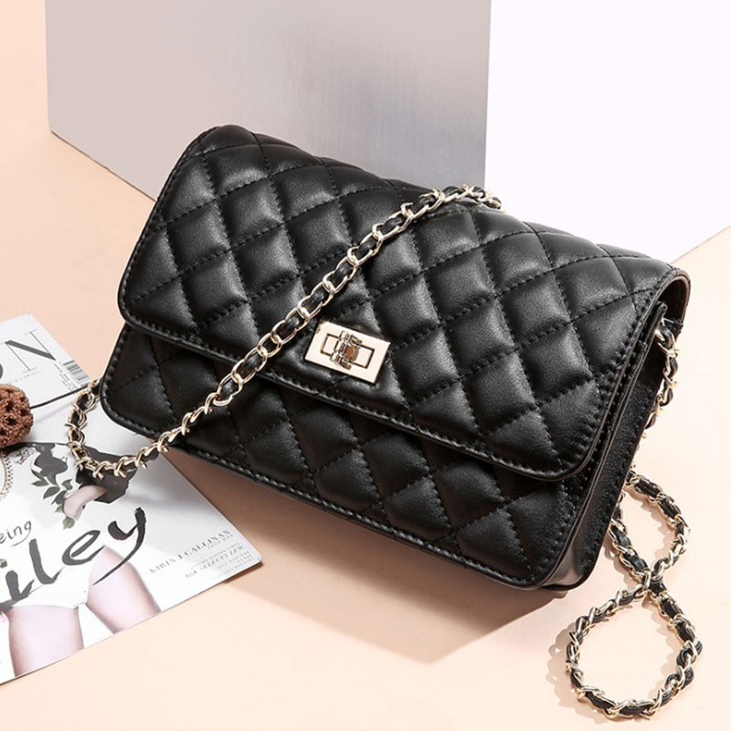 sac en cuir 2019 été de nouveau la boucle du petit mode en cuir à bandoulière messenger sac matelassé chaîne de petites parti sac sac en cuir 2019 été de nouveau la boucle du petit mode en cuir à bandoulière messenger sac matelassé chaîne de petites parti sac