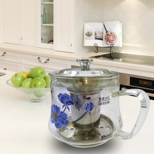 加厚玻璃家用煮水壶可拆洗过滤杯煮茶壶功夫茶具多用可加玻璃茶壶