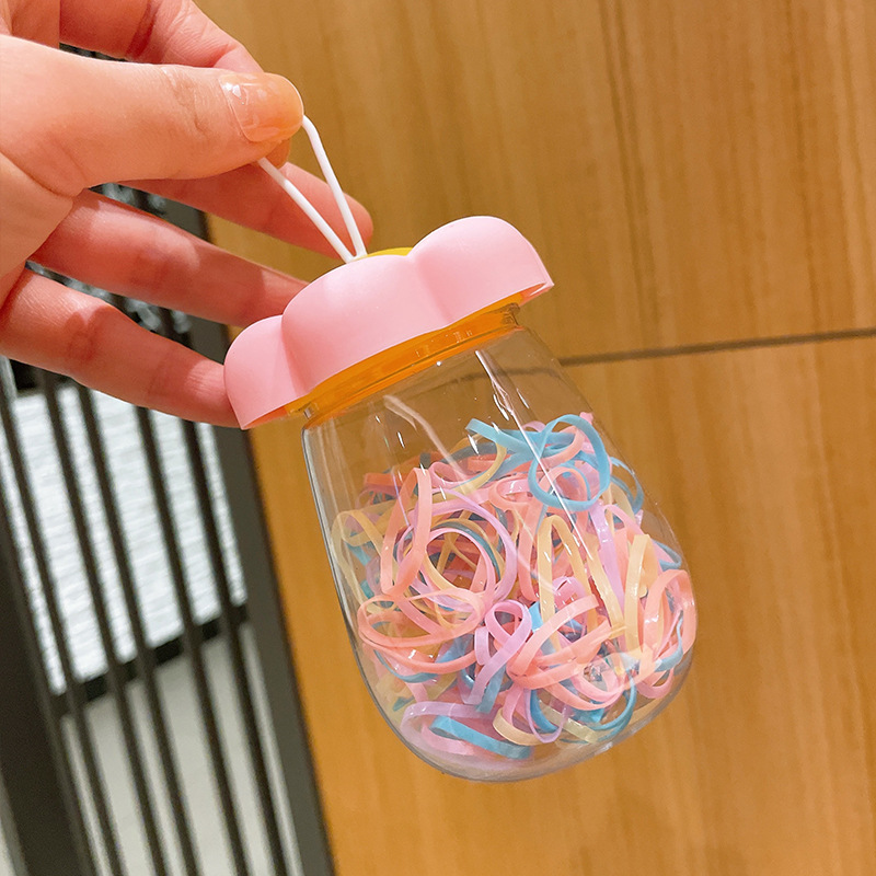 Disposable Small Hair Rope Children's Hair Rope Hair Accessories Baby Baby Hair Tie Rubber Band Good Elasticity Does Not Hurt Hair Ring