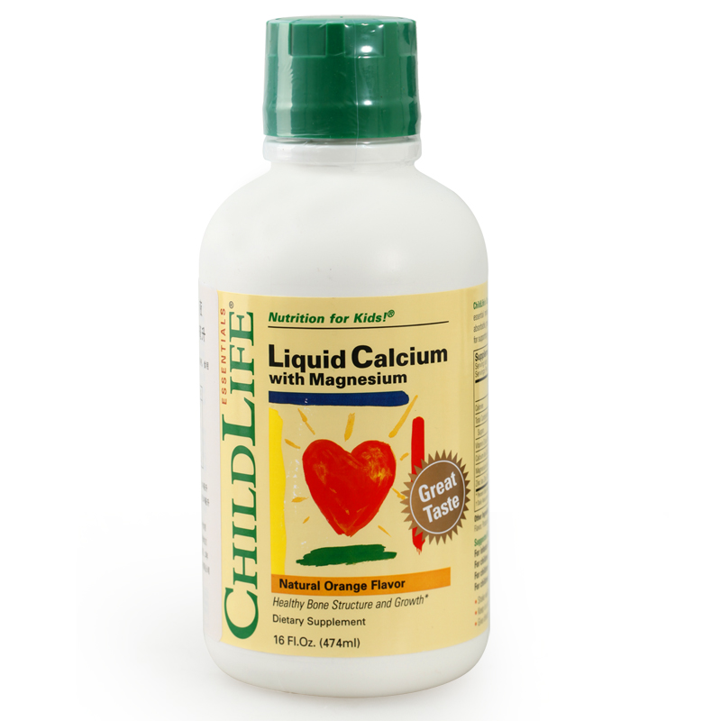 tn childlife childhood calcium magnesium zinc 474ml infant liquid milk calcium zinc supplement for children