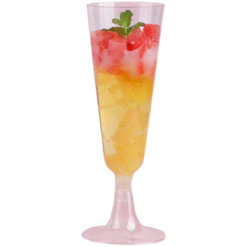 Disposable Goblet Mousse Desser Cup Pudding Cup Red Wine Glass Mousse Cup Dessert Cup Wine Glass Plastic Creative